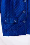 Veste légère marine matelassée à boutons* seconde main - ALIA- La Penderie du Paradis