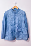 Manteau léger bleu à manches en tricot seconde main - Magnifica- La Penderie du Paradis