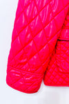 Manteau matelassé rose vif à poches* seconde main - Marcona- La Penderie du Paradis