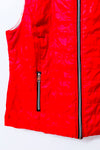 Veste matelassée rouge à capuchon sans manches* seconde main - Proportion Petite / Conrad C- La Penderie du Paradis