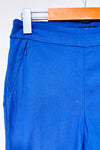 Pantalon capri bleu extensible (m)-RW&CO.-La Penderie du Paradis 🕊