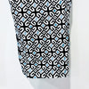 Pantalon capri marine avec motifs bleus (s) seconde main Joe Fresh 