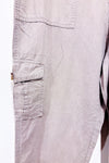 Pantalon cargo léger taupe en lin Martin Fit (m)-Banana Republic-La Penderie du Paradis 🕊