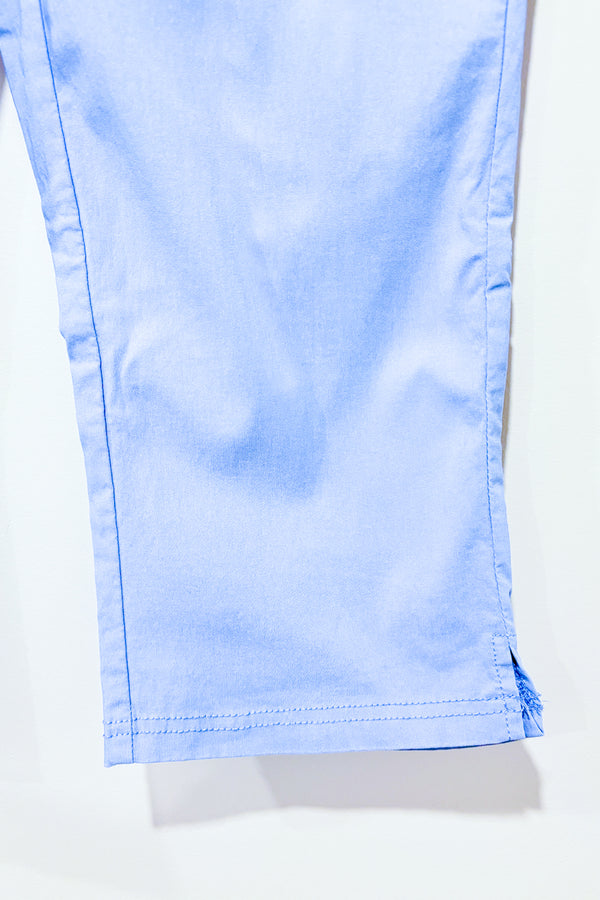 Pantalon court et extensible bleu pâle (l)-San Francisco-La Penderie du Paradis 🕊