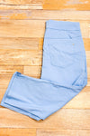 Pantalon court et extensible bleu pâle (l)-San Francisco-La Penderie du Paradis 🕊