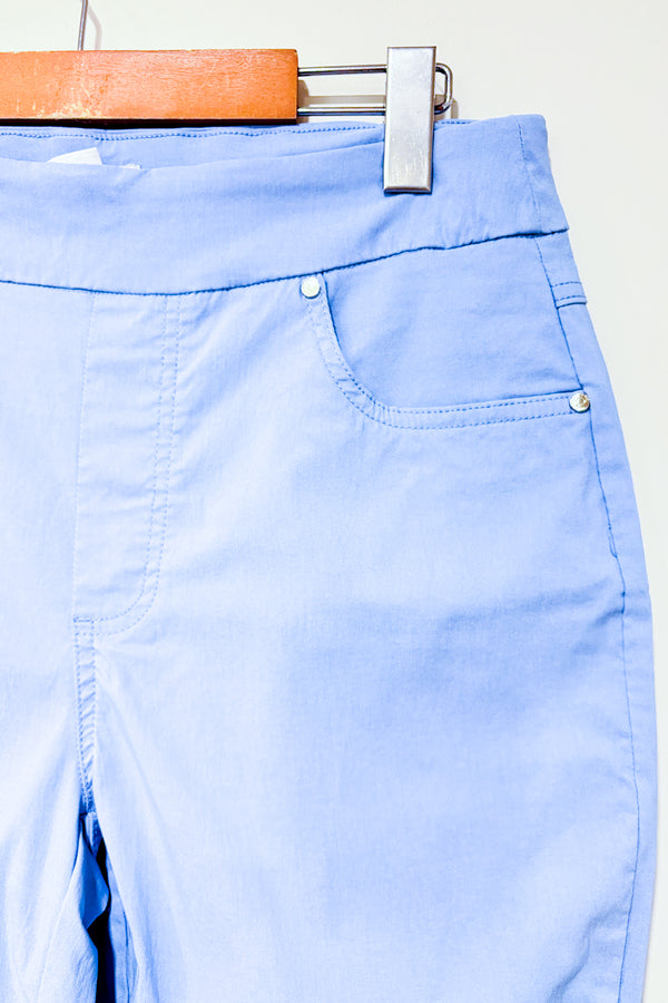 Pantalon court et extensible bleu pâle (l)-San Francisco-La Penderie du Paradis 🕊