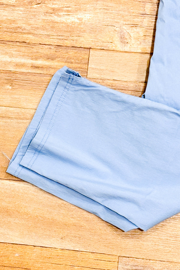 Pantalon court et extensible bleu pâle (l)-San Francisco-La Penderie du Paradis 🕊
