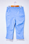 Pantalon court et extensible bleu pâle (l)-San Francisco-La Penderie du Paradis 🕊