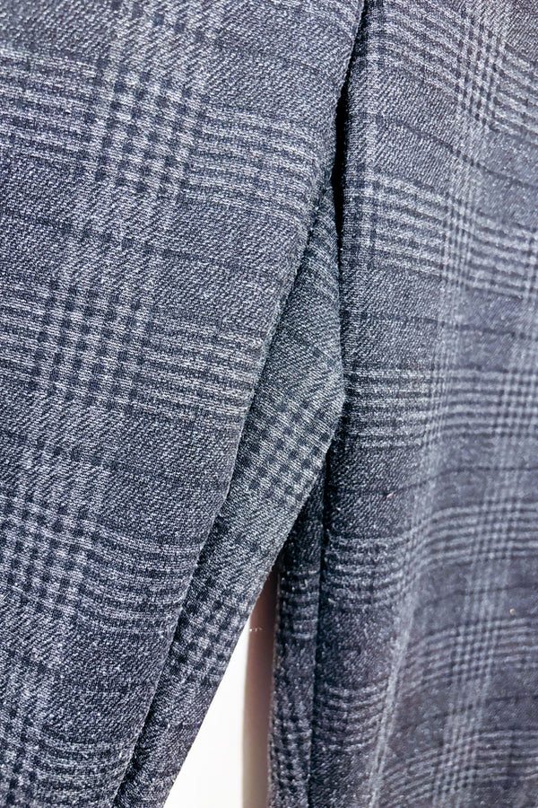 Pantalon extensible gris à carreaux (l)-Dalia-La Penderie du Paradis 🕊