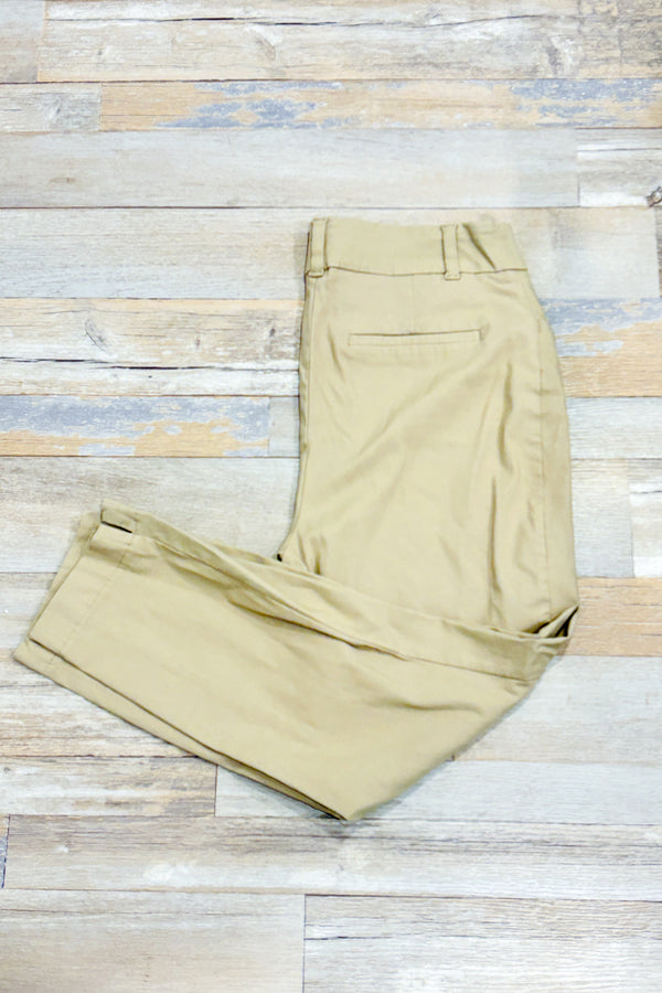 Pantalon extensible l'Iconique beige (l)-Reitmans-La Penderie du Paradis 🕊