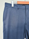 Pantalon marine avec petites rayures (l) - Homme seconde main Billy London 