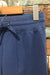 Pantalon en coton bleu avec élastique aux chevilles (s) seconde main Defrost   