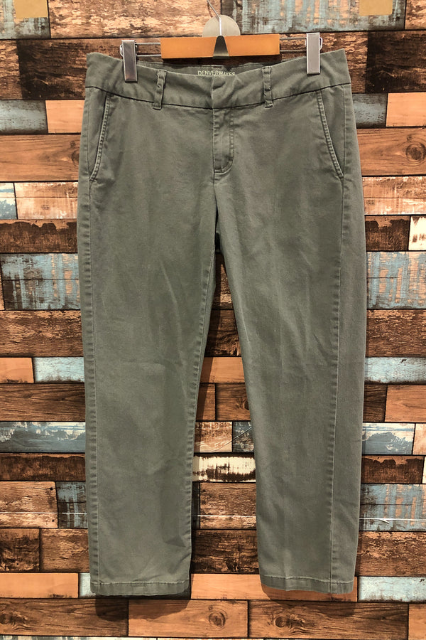 Pantalon chino kaki jambe droite (m) seconde main Denver Hayes 