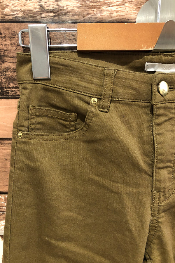 Jeans taupe jambe étroite (s) seconde main H&M 