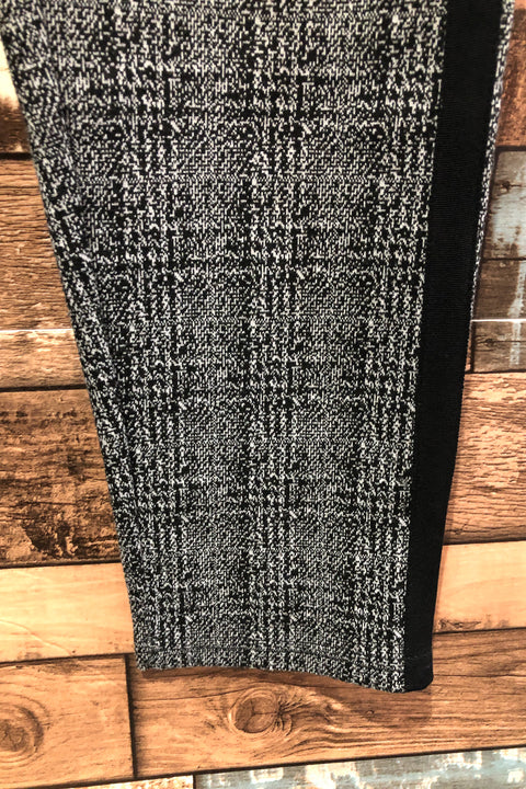 Pantalon extensible gris à carreaux (l) seconde main Le Château   