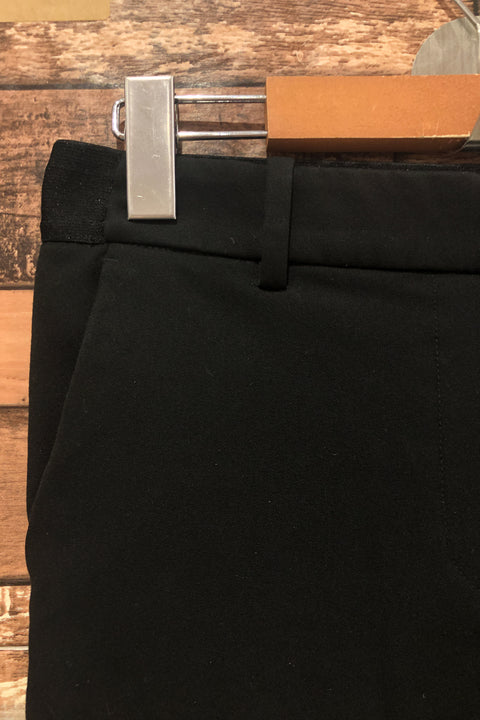 Pantalon noir avec bandes kaki et beiges (s) seconde main H&M   