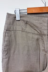 Pantalon ample beige en lin (m) seconde main H&M 