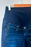 Jeans 3/4 bleu foncé (m) - Maternité seconde main Thyme 