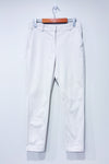 Ivory pants with elastic waist (m)