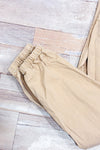 Pantalon cargo beige taille élastique (m)-SWS Streetwear Society-La Penderie du Paradis 🕊