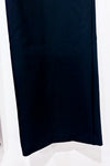 Black high waisted loose leg pants (m)