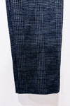 Gray plaid stretch pants (l)