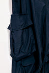 Pantalon cargo noir léger (l)