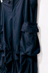 Pantalon cargo noir léger (l)