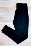 Black stretch pants (m)