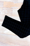 Pantalon extensible noir à carreaux (xl)-Maze Collection-La Penderie du Paradis 🕊