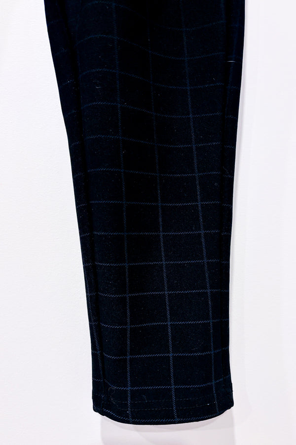 Pantalon extensible noir à carreaux (xl)-Maze Collection-La Penderie du Paradis 🕊