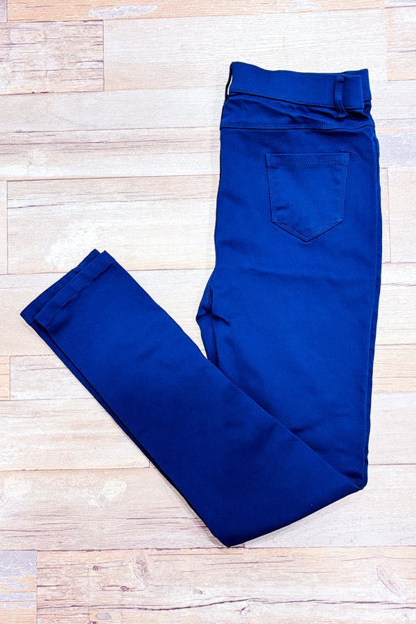 Pantalon marine extensible (m)-Autres-La Penderie du Paradis 🕊