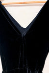 Jumpsuit noir en velours (xs)-Mercer & Madison-La Penderie du Paradis 🕊