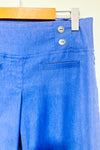 Pantalon 3/4 bleu extensible (s)-Anonyme Sans Toi-La Penderie du Paradis 🕊