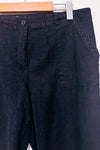 Pantalon court noir en lin (xxl)-Reitmans-La Penderie du Paradis 🕊