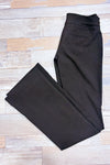 Pantalon brun chocolat avec ceinture intégrée (xs)-Suzy Shier-La Penderie du Paradis 🕊
