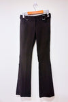 Pantalon brun chocolat avec ceinture intégrée (xs)-Suzy Shier-La Penderie du Paradis 🕊