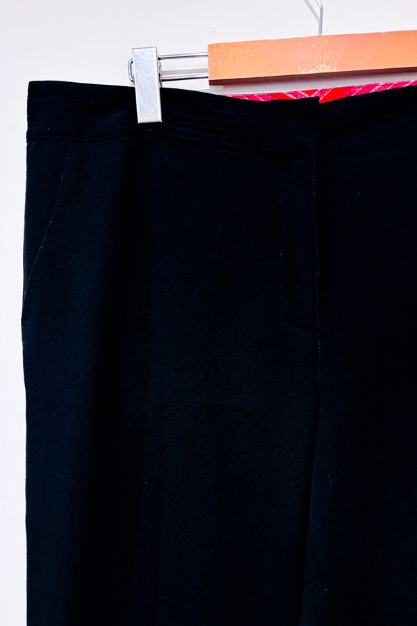 Pantalon noir jambe évasée (l)-Sigrid Olsen-La Penderie du Paradis 🕊