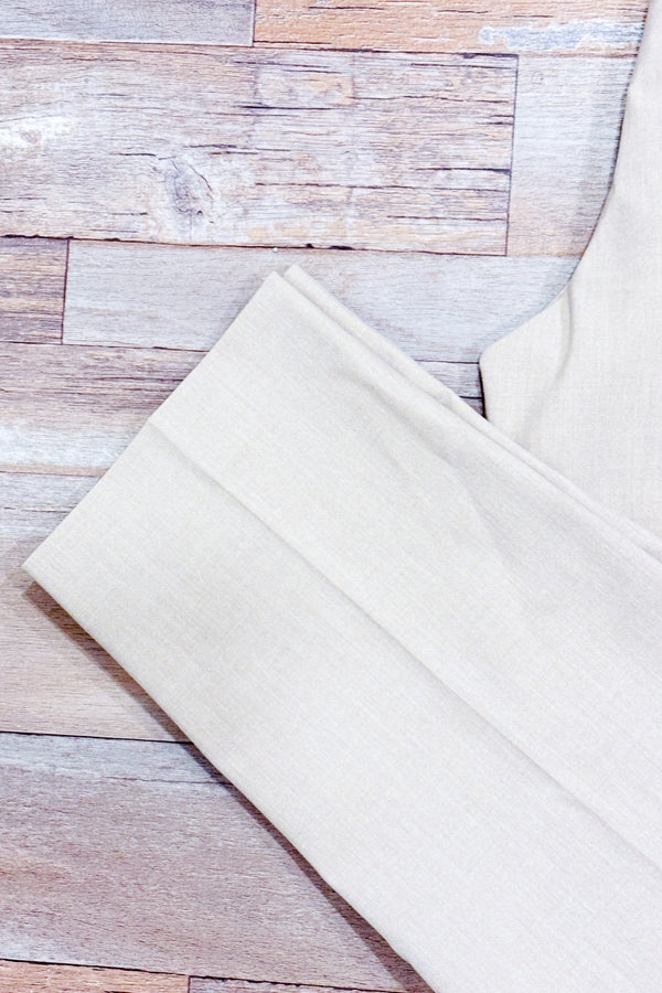 Pantalon beige jambe droite (l)*-Laura-La Penderie du Paradis 🕊