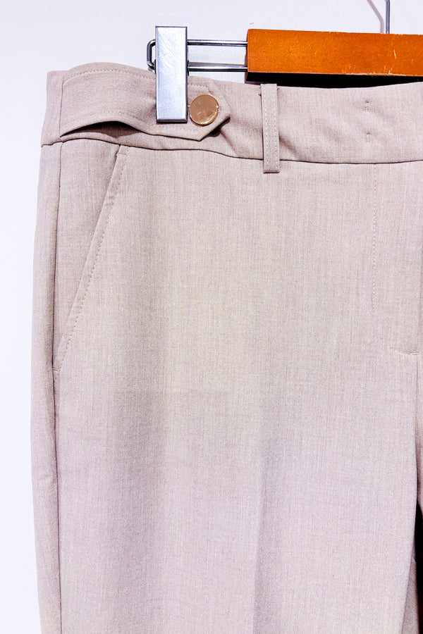 Pantalon beige jambe droite (l)*-Laura-La Penderie du Paradis 🕊