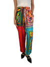 Pantalon fluide multicolore (s)*-FARM Rio-La Penderie du Paradis 🕊