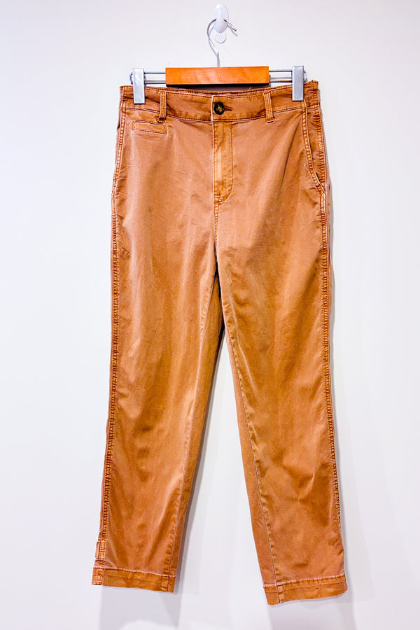 Pantalon utility taupe à taille haute (s)-Reitmans-La Penderie du Paradis 🕊