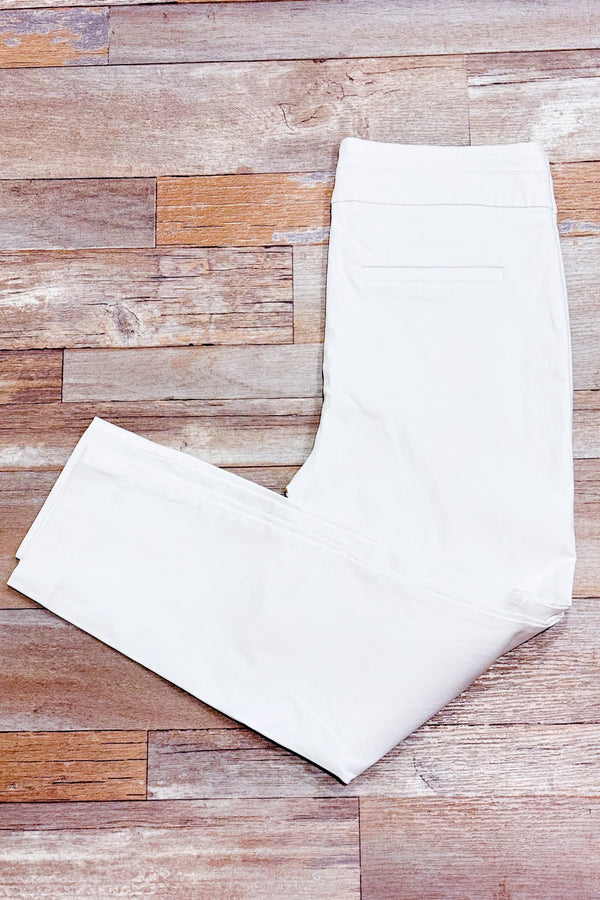 YY_Pantalon extensible blanc (l)-Camber & Grace-La Penderie du Paradis 🕊