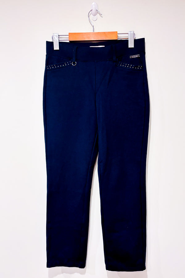 Pantalon extensible marine (m)-Grenier-La Penderie du Paradis 🕊