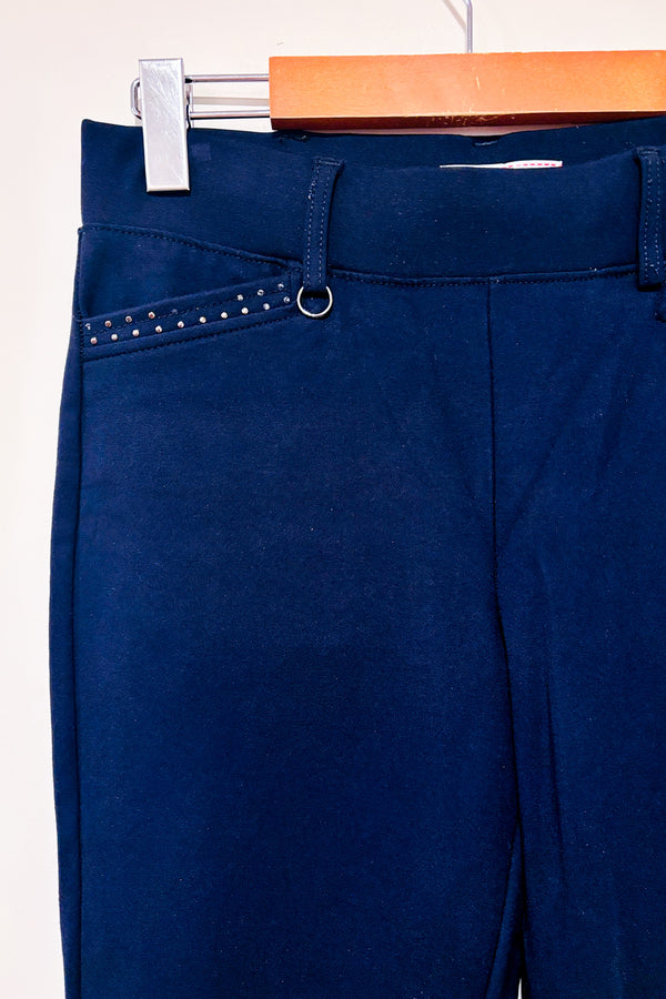 Pantalon extensible marine (m)-Grenier-La Penderie du Paradis 🕊