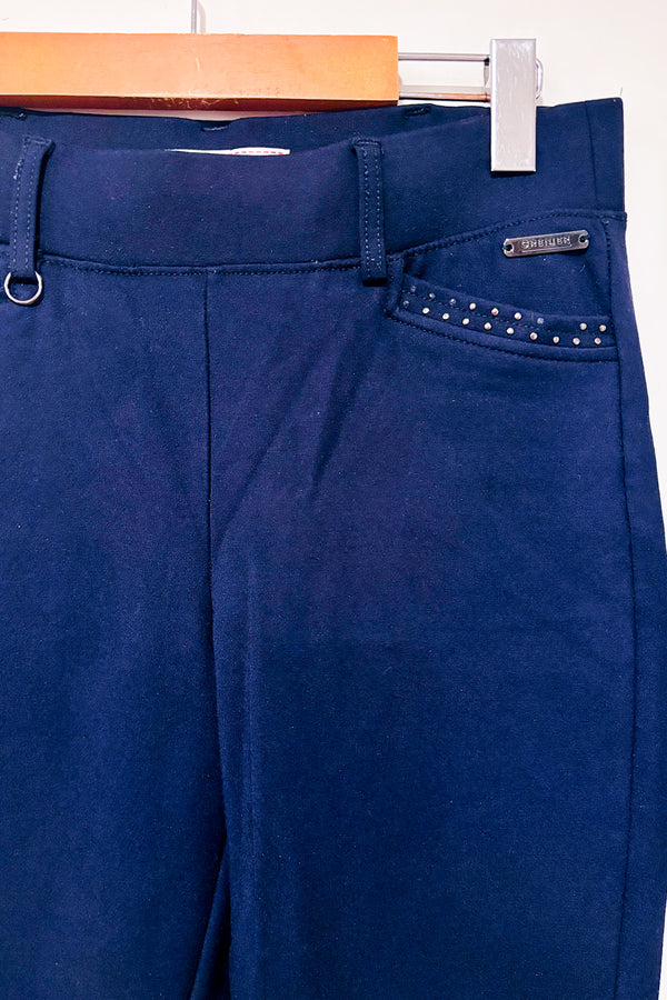 Pantalon extensible marine (m)-Grenier-La Penderie du Paradis 🕊