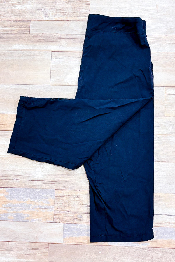 Pantalon capri marine extensible (l)-Emotions-La Penderie du Paradis 🕊