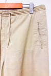Pantalon vintage beige jambe droite (m)-Alia-La Penderie du Paradis 🕊
