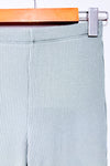 Pantalon lounge kaki côtelé à jambe ample (s)-H&M-La Penderie du Paradis 🕊