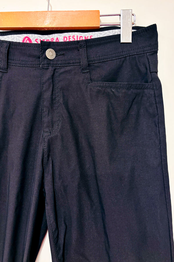 Pantalon 3/4 noir de plein air seconde main - Sierra Designs- La Penderie du Paradis